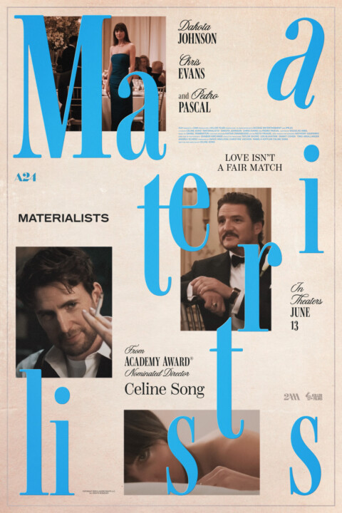 MATERIALISTS (2025, Dir. Celine Song)  Poster by Aleks Phoenix
