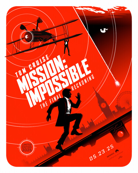 Tom Cruise MISSION: IMPOSSIBLE 8 Posters Art