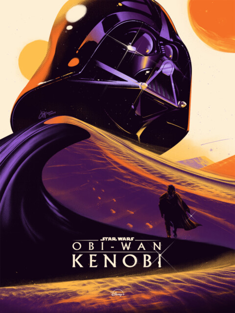 STAR WARS Obi-wan Kenobi Poster Art
