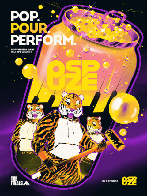 THE FINALS OSPUZE Soda Branding