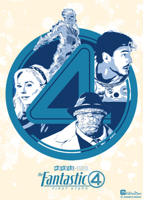 The Fantastic Four First Steps 4/4 Poster