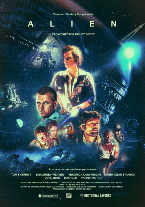 ALIEN (1979) – Alternative Movie Poster