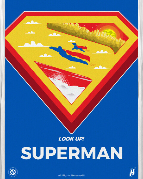 DC Superman Tribute Poster