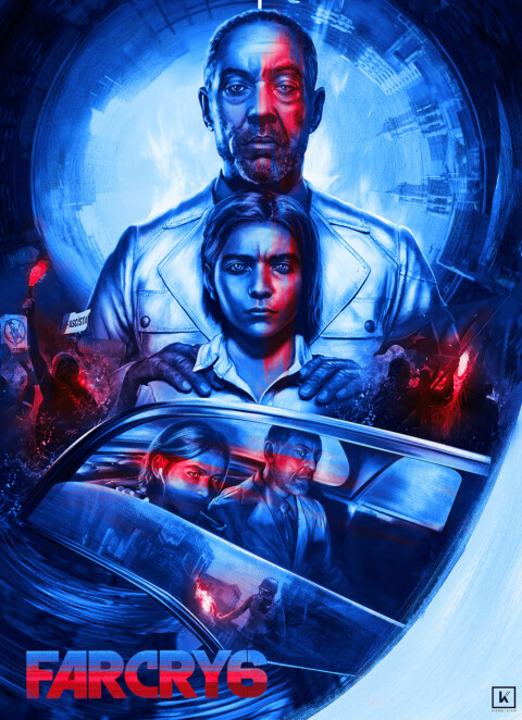 Far Cry 6 | Blue Tone Alt Poster