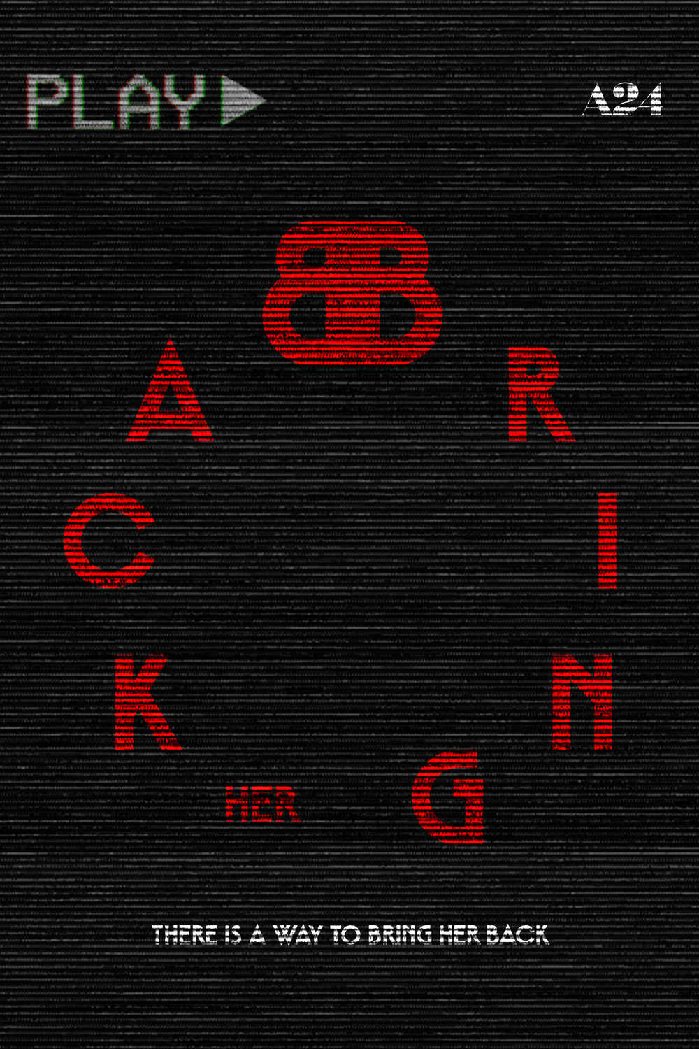 BRING HER BACK alternative poster