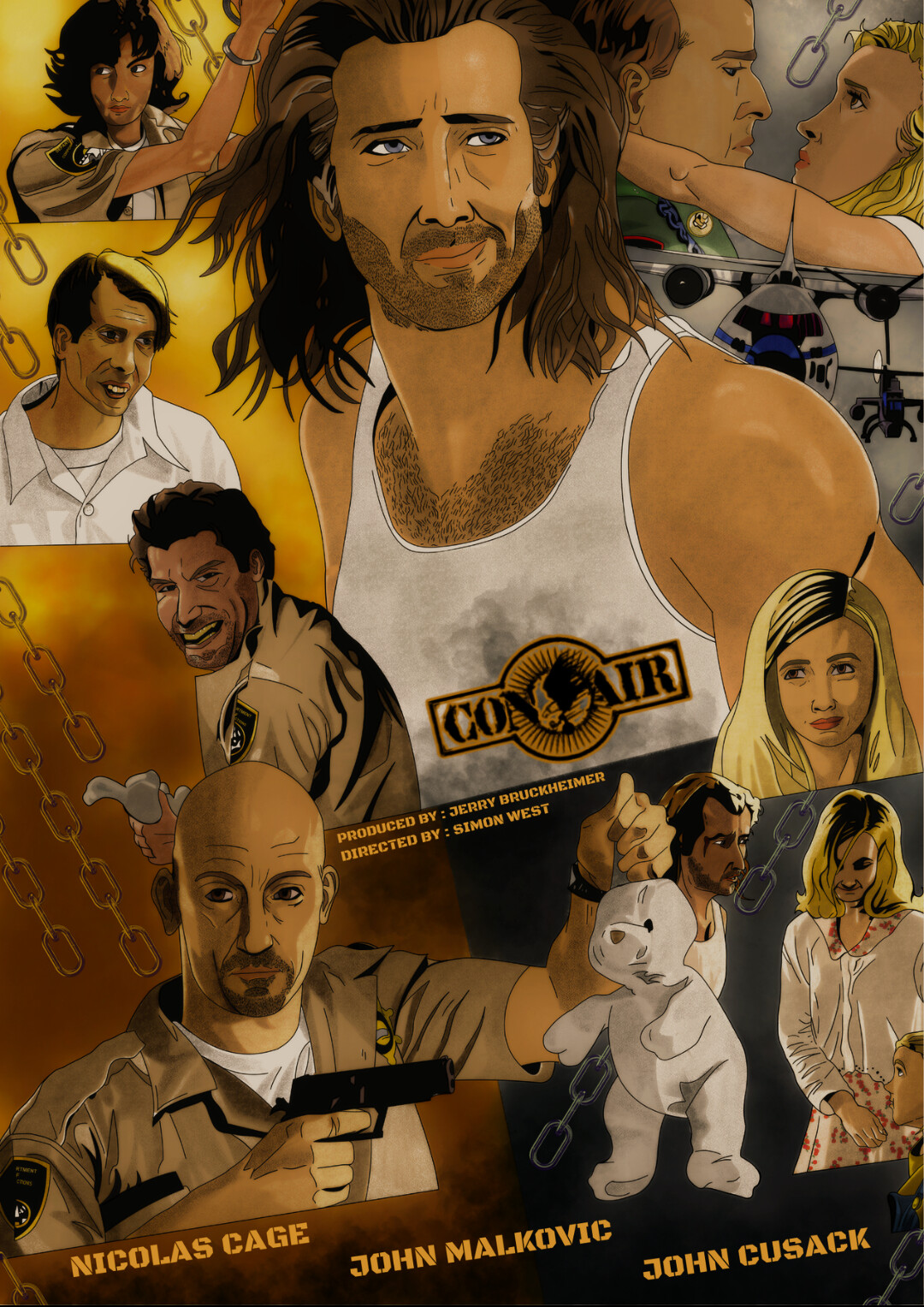 Con air Poster Art