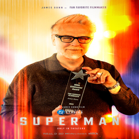 Superman James Gunn character poster