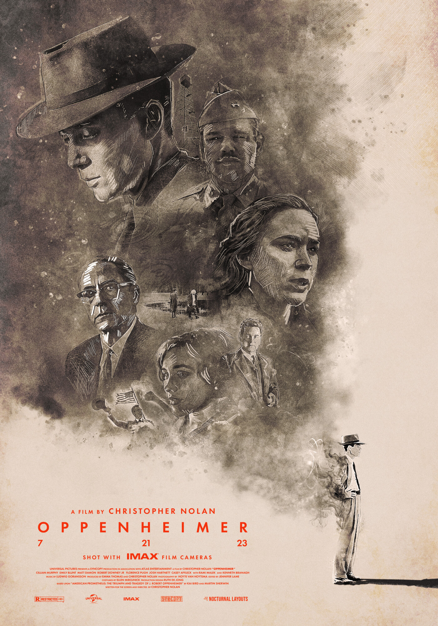 OPPENHEIMER (2023) – Alternative Movie Poster