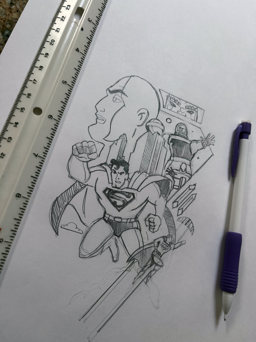 Superman: The Animated Series Alt Poster