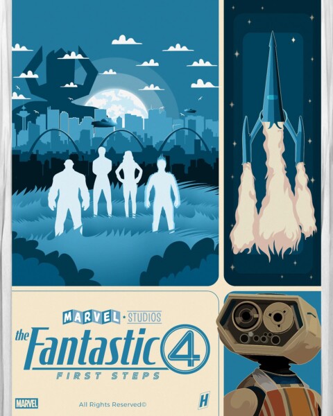 Fantastic 4: First Steps Tribute Poster