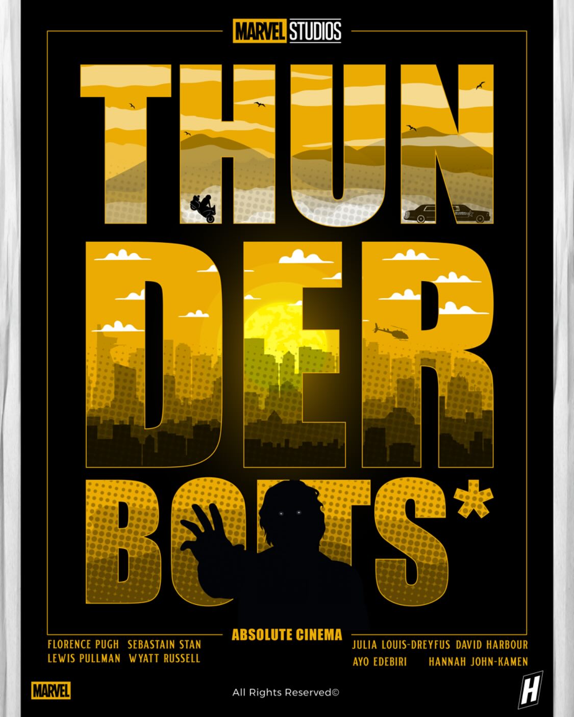 Thunderbolts* Tribute Poster