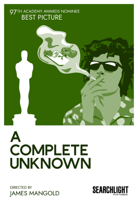 A Complete Unknown Tribute Poster