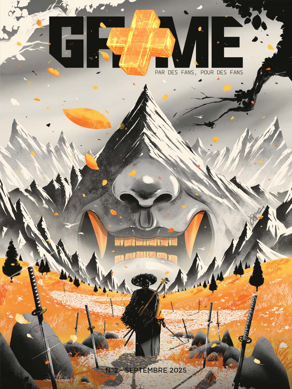 GHOST OF YOTEI (Cover Art) | Poster By Quentin Marroule