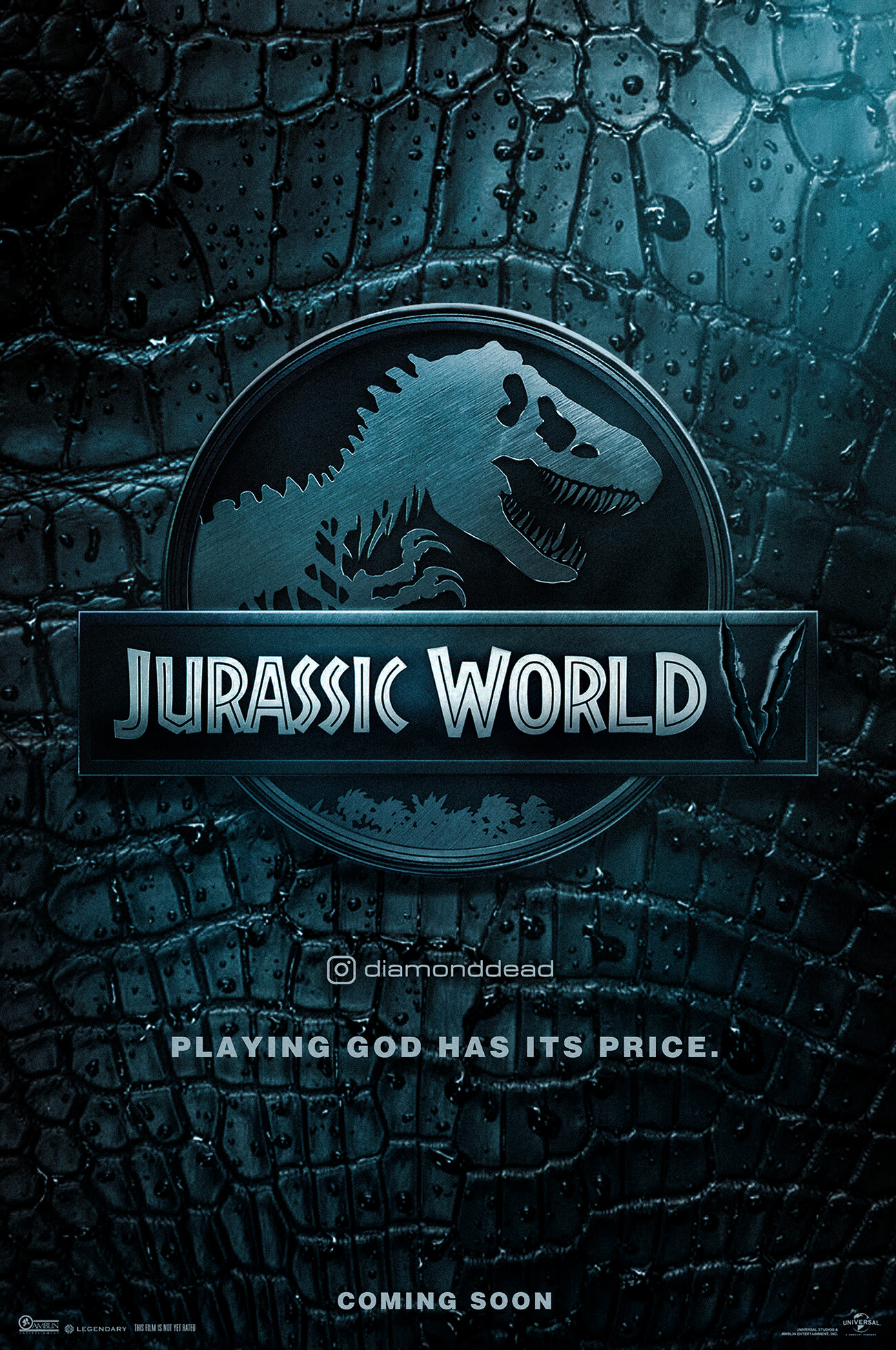 Jurassic World 5 / Jurassic World V - Teaser Posters | Poster By