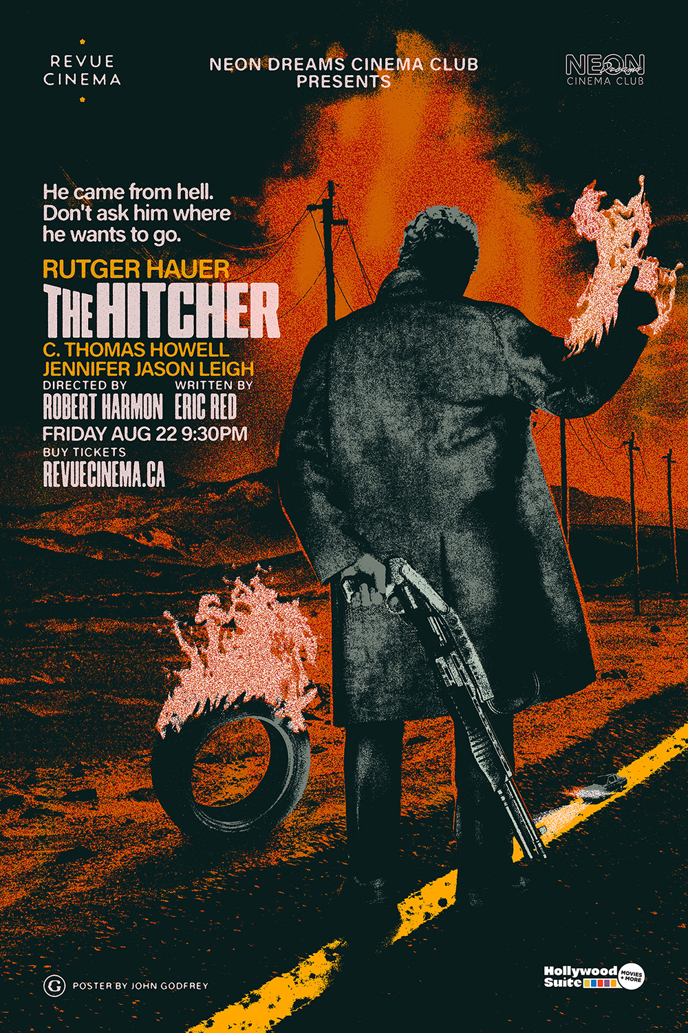 The Hitcher | Poster By John Godfrey