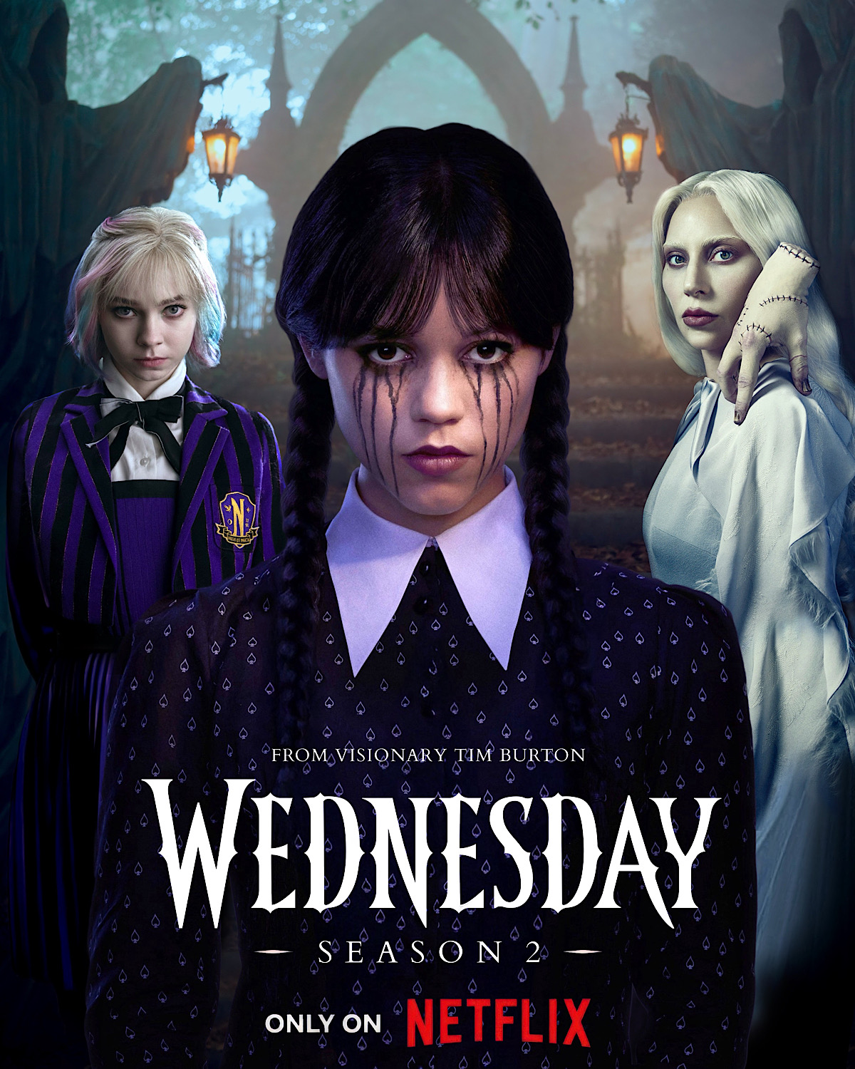 WEDNESDAY Season 2 | Poster By MCU Portal