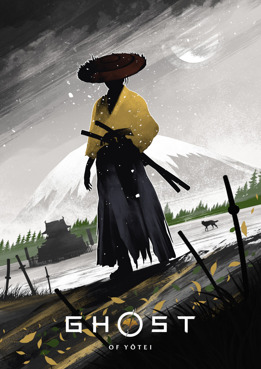 Ghost Of Yotei | Poster By Felix Tindall