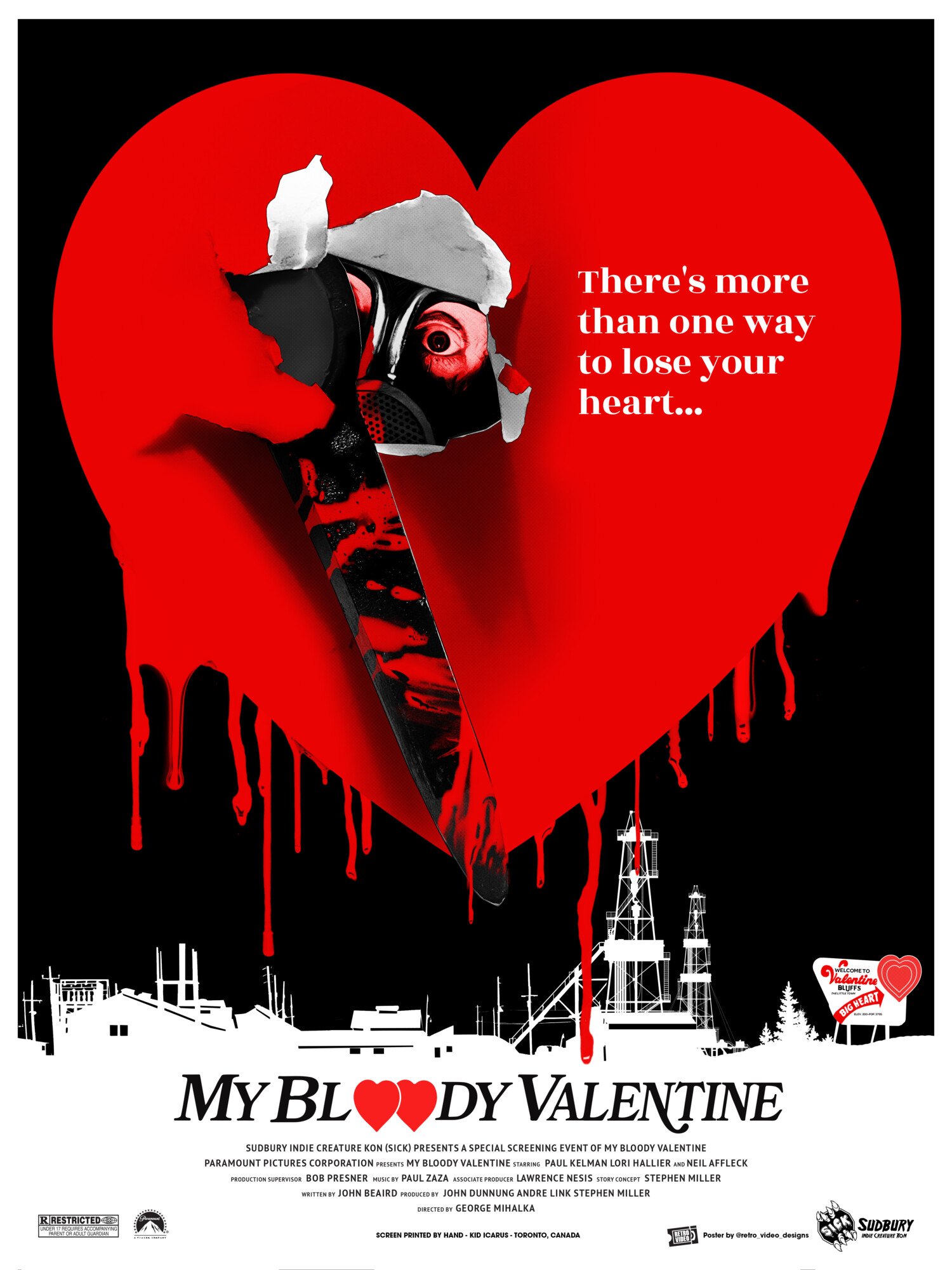 My Bloody Valentine | Poster By Mark Gibeault