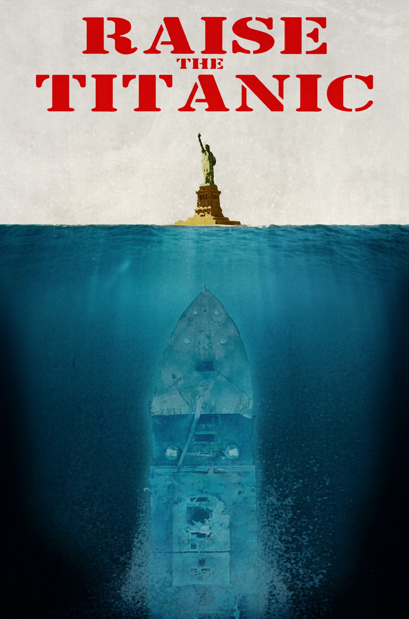 Raise The Titanic (1980) Jaws Alternative Movie Poster | Poster By