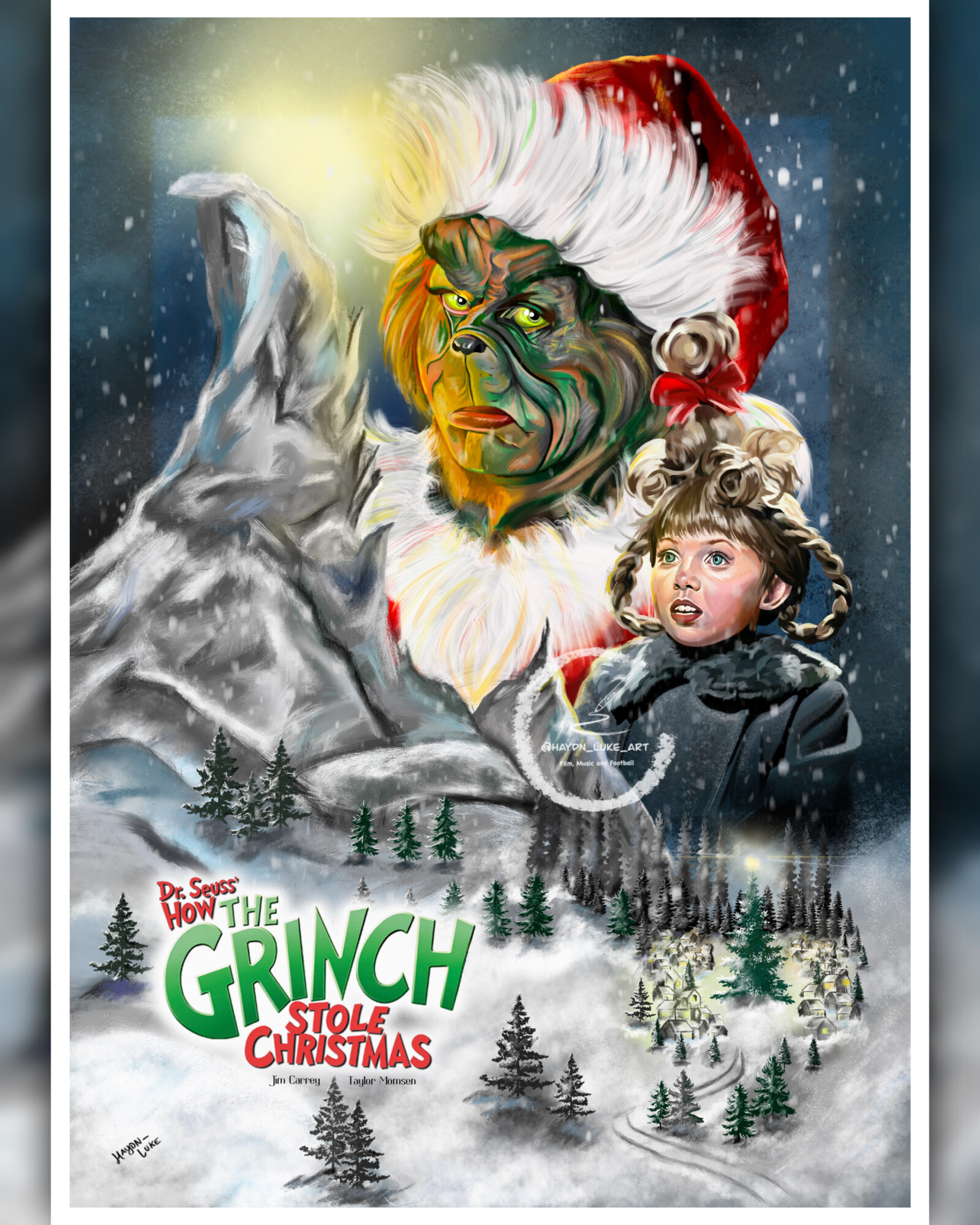 Maybe Christmas… Perhaps Means A Little Bit More Poster By