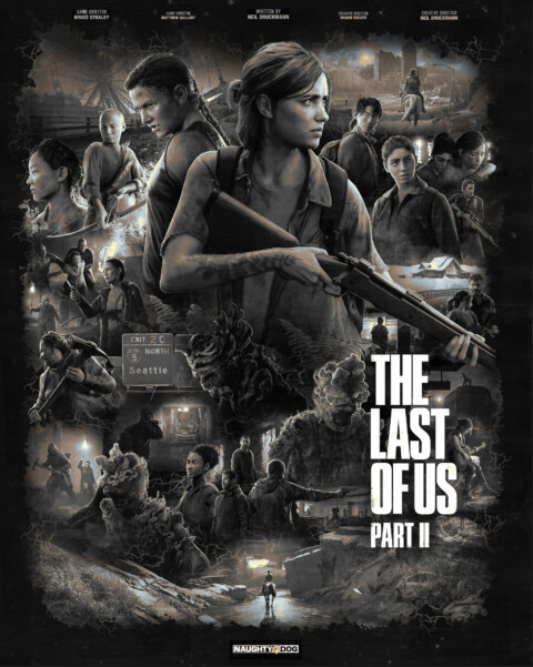 NEW THE LAST OF US – PART 2 Home Decor, Wall Art, Fan Gift, Movie