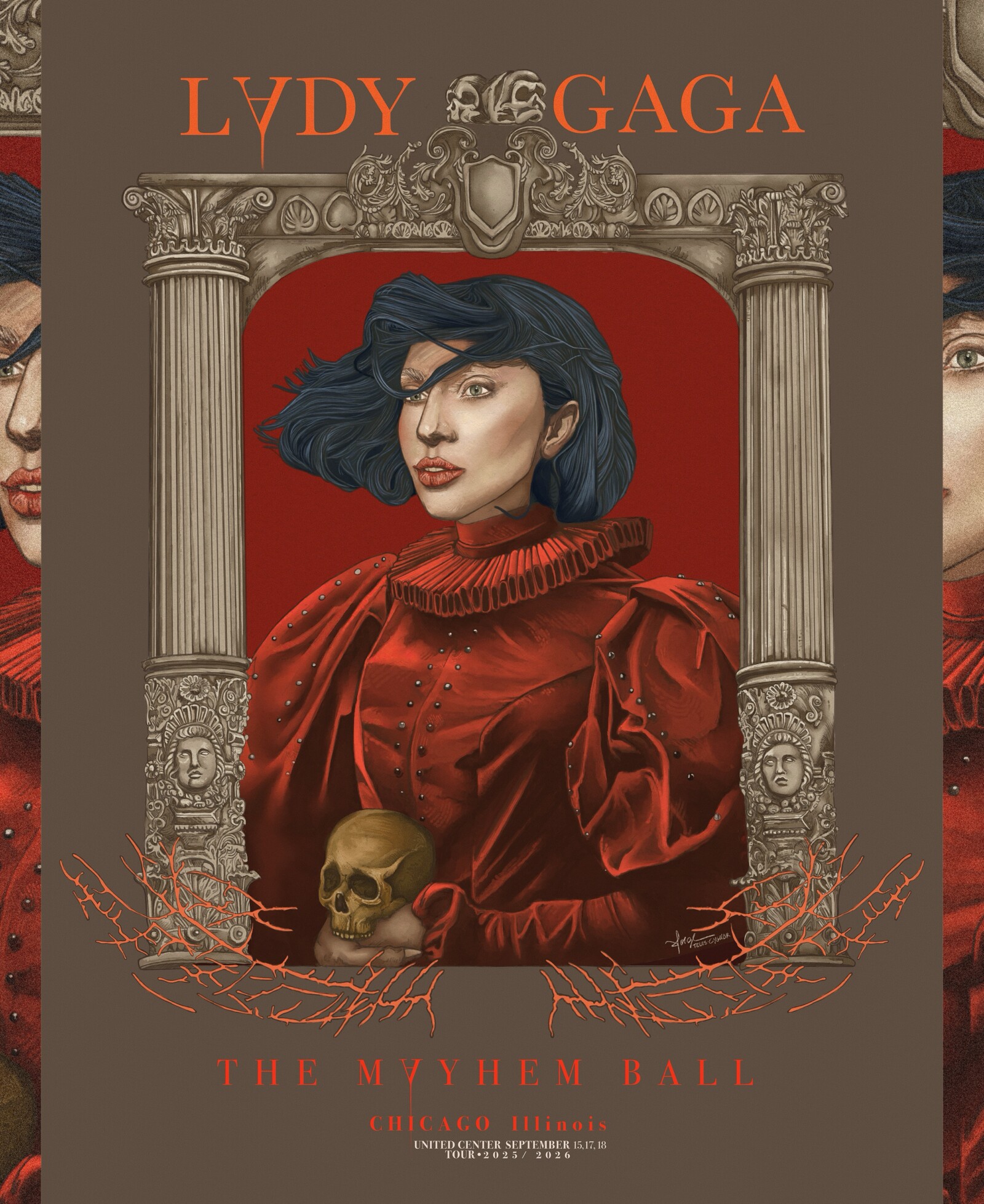 Lady GaGa - The Mayhem Ball | Poster By Jorge31