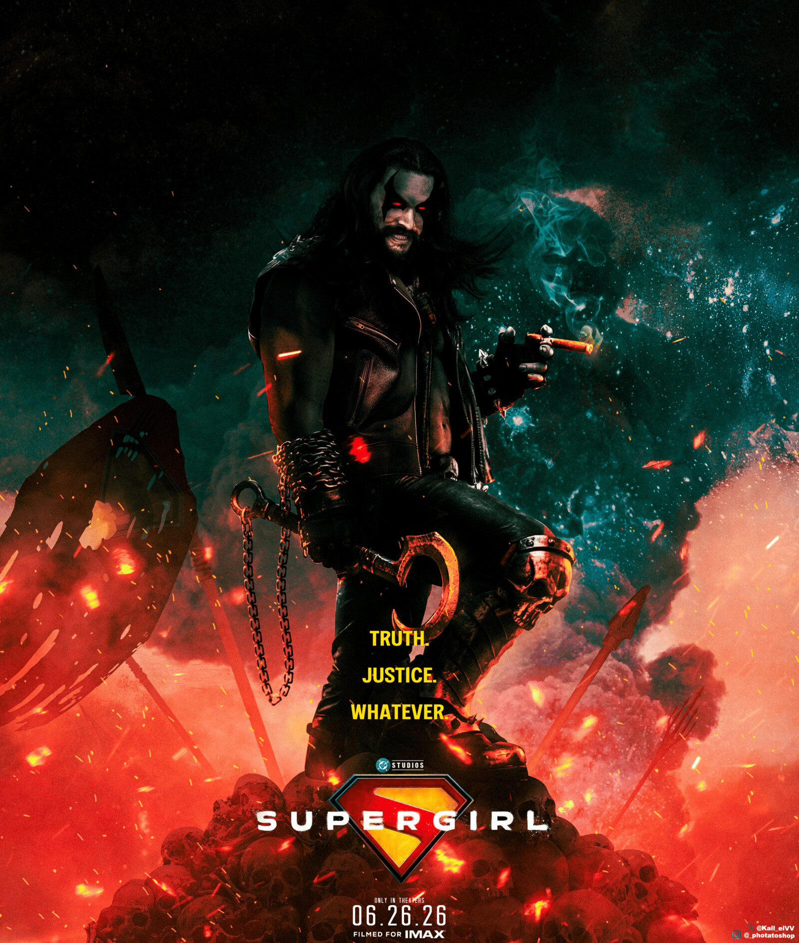 Supergirl Lobo Individual Poster Poster By Kall El supergirl-lobo-individual-poster-poster-by-kall-el