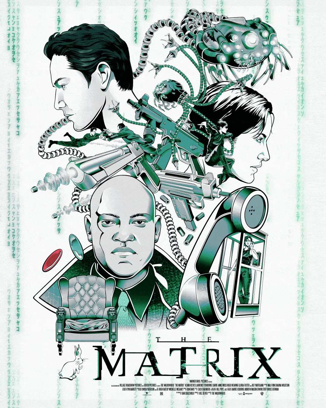 Matrix digital rain - Etsy België, image size:1080x1350