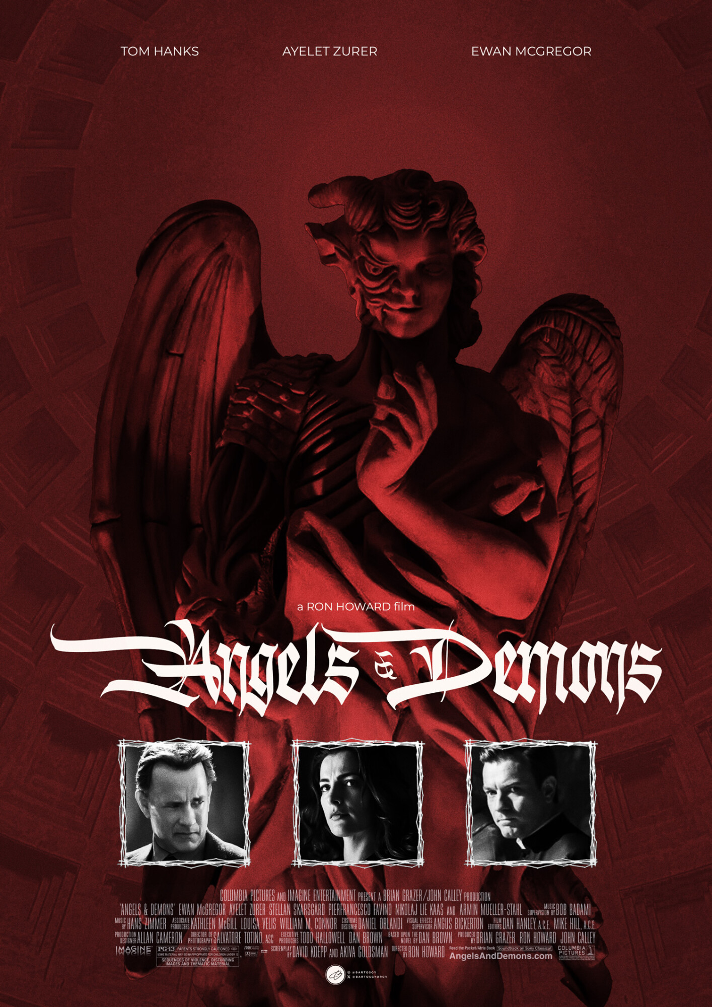 Angels & Demons | Poster By Bartos Gyorgy
