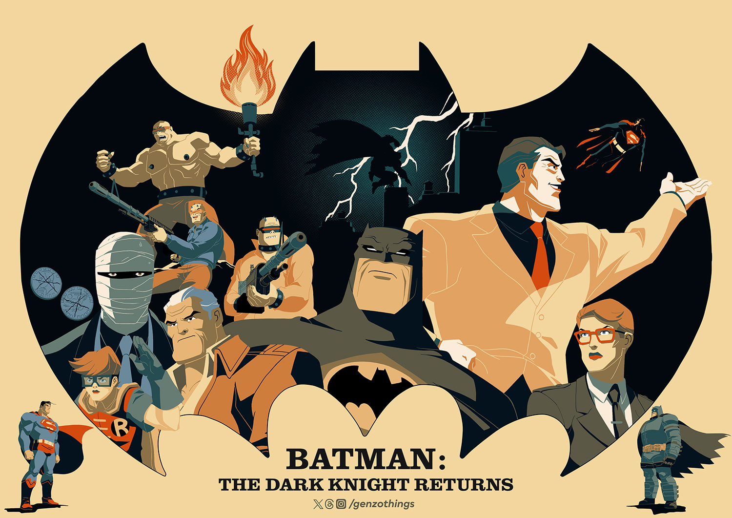 Batman The Dark Knight Returns Poster