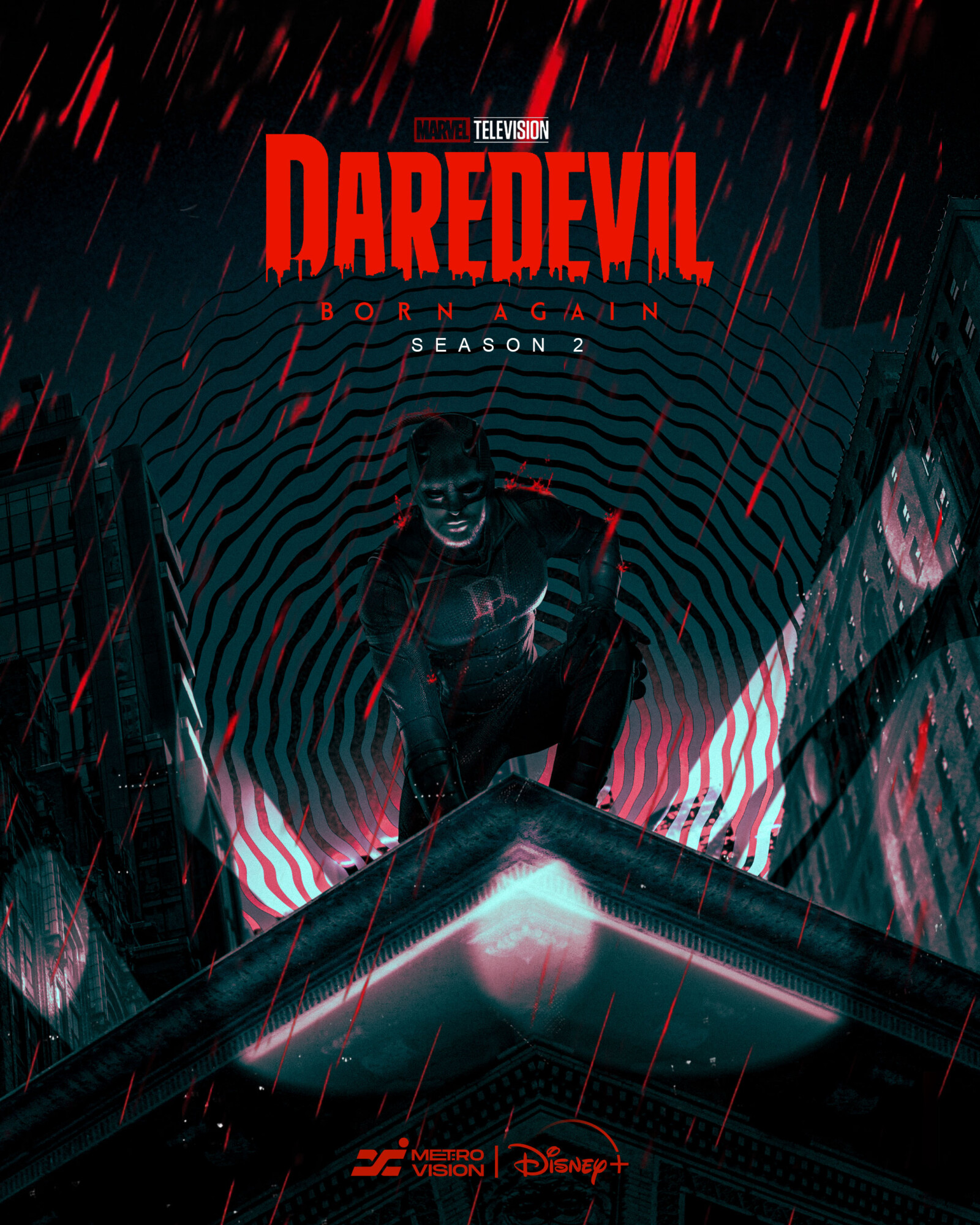 Daredevil Born Again Poster