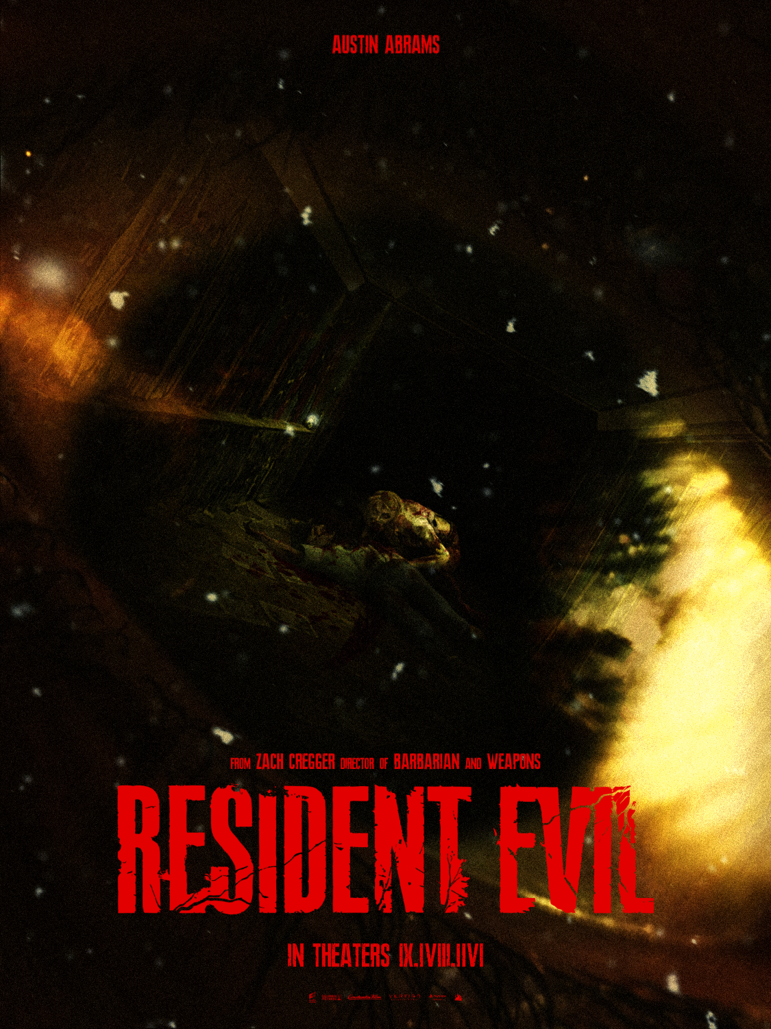 Zach Cregger’s Resident Evil (2026) | Poster By ArtByScnry
