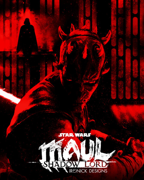 Star Wars: Maul Shadow Lord | Poster By Ironick Designs